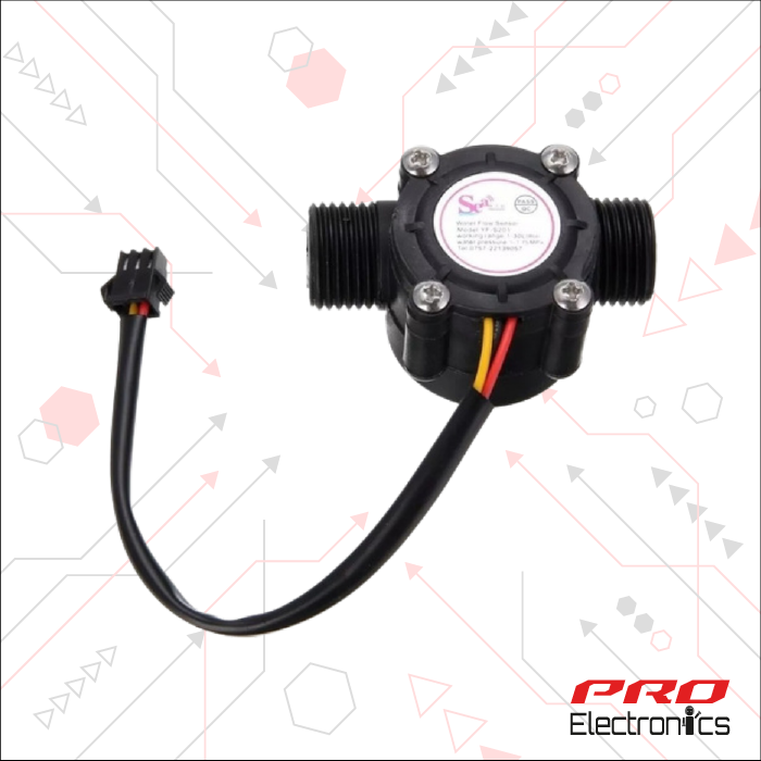 Sensor de caudal yf-s201 1/2 – Pro Electronics