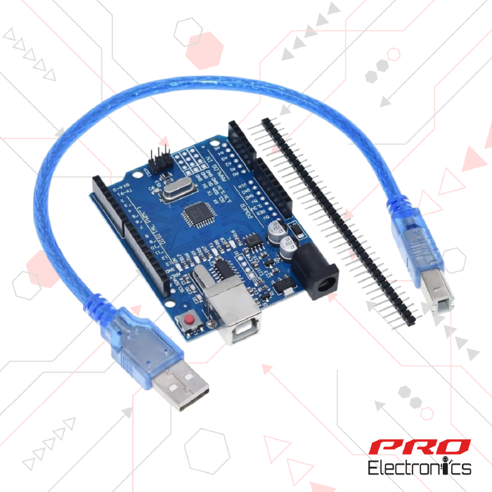 Arduino uno ch340 + cable – Pro Electronics
