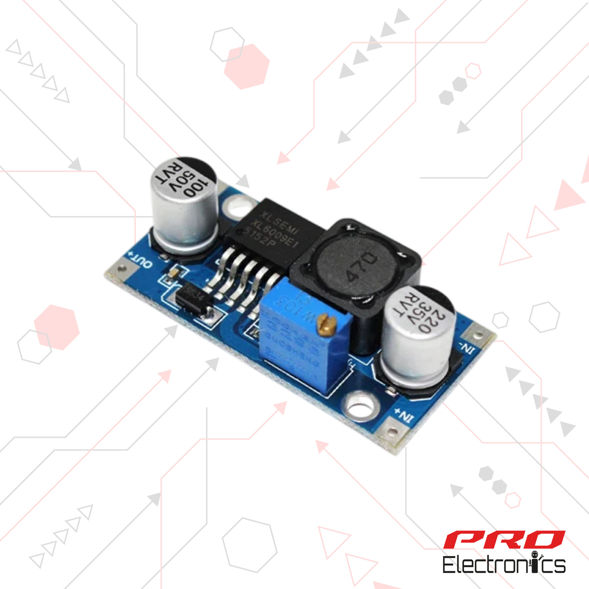 XL6009E1 C0NVERTER STEP-UP – Pro Electronics